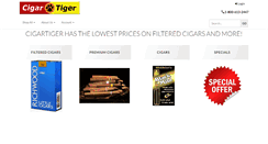 Desktop Screenshot of cigartiger.com